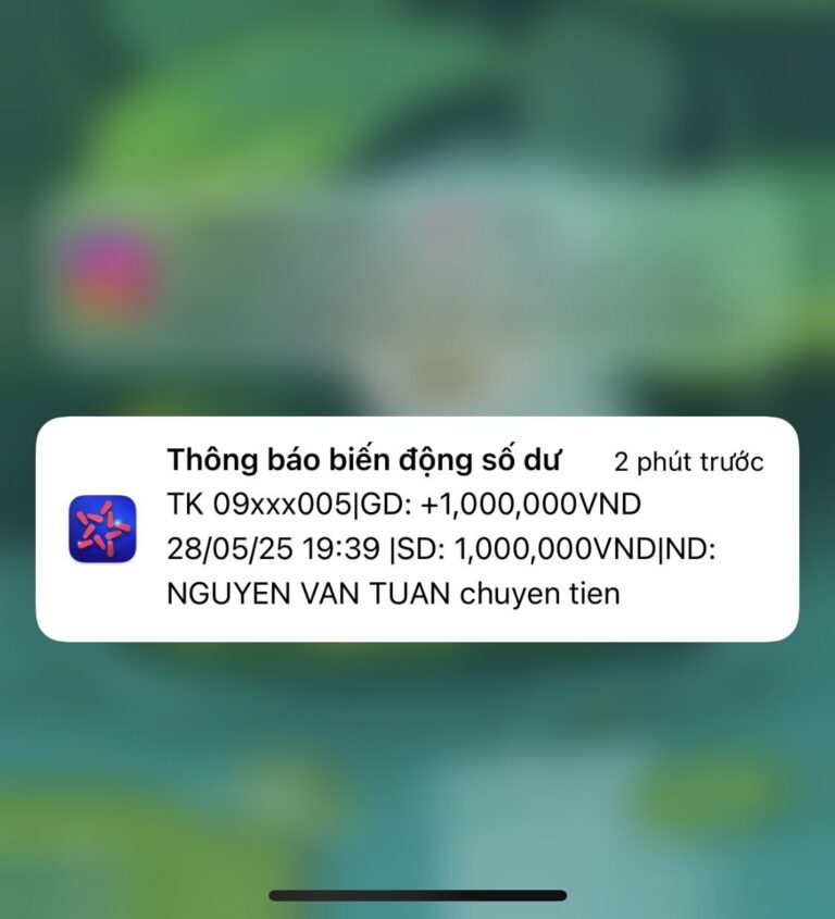 nội dung chuyển khoản là gì