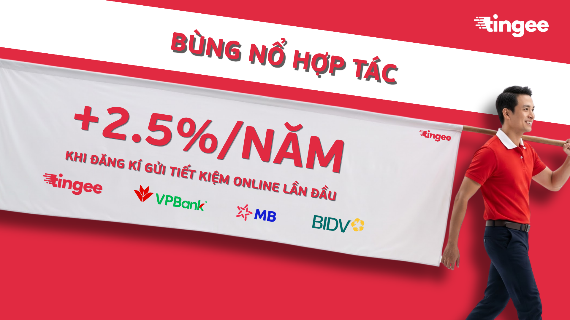 Gửi tiền tiết kiệm online cùng Tingee